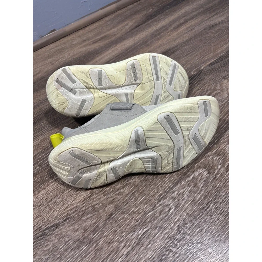 SOREL Kinetic‎ Impact Strap Grey Yellow Mesh Sneakers LL6029-278 Womens 9.5